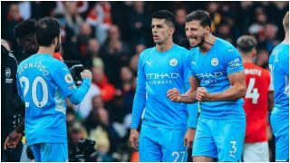 English Premier League: Manchester City Overcome 10-man Arsenal With Stoppage-time Goal