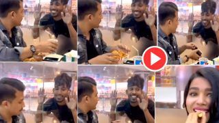 Funny Video: खाते हुए शख्स की तरफ टकटकी लगाकर देख रहा था लड़का, फिर जो हुआ हंसते-हंसते गिर जाएंगे- देखें वीडियो