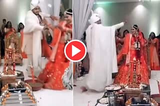 Bride Groom Video: फेरों के समय जमकर थिरके दूल्हा और दुल्हन, दिल जीत लेगा मंडप का ये वीडियो