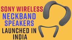 Sony Launches SRS-NB10 And SRS-NS7 Neckband Speakers In India, Wireless Transmitter Also launched, Checkout Features, Specs, Availability And Price