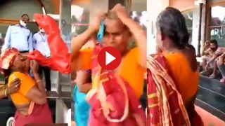 Viral Video: आरटी-पीसीआर टेस्ट के दौरान जोर-जोर से रोने लगी महिला, लोग बोले- 'ये तो कोरोना भी भगा देगी'- देखें वीडियो