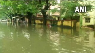 Tamil Nadu: Waterlogging In Parts Of Chennai Following Heavy Rainfall