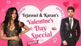 Tejasswi Prakash Reveals Her First Valentine's Day Plans With Karan Kundrra - Watch Video