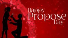 Happy Propose Day: अपने पार्टनर को ये लाइनें बोलकर करें प्रपोज, दिल में बजने लगेगी घंटी