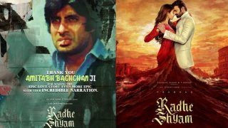 Prabhas की Radhe Shyam में हुई Amitabh Bachchan की एंट्री, पैन-इंडिया मैग्नम ऑप्स फिल्म के नैरेटर बने बिग बी