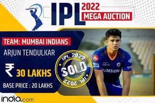 IPL Mega Auction 2022: Arjun Tendulkar Returns To Mumbai Indians, Set To Play Under Sachin   s Mentorship