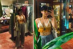 Nidhi Bhanushali Wears Bralet Boho Top in New Pics, Fans Say 'Yeh Zarur Tappu Ki Shararat Hai