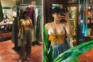 Nidhi Bhanushali Wears Bralet Boho Top in New Pics, Fans Say 'Yeh Zarur Tappu Ki Shararat Hai