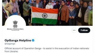 Operation Ganga: Govt Sets Up Dedicated Twitter Handle To Assist In Evacuation of Indians from Ukraine