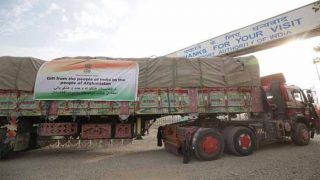 भारत ने गेहूं से भरे 50 ट्रक अफ‍गानिस्‍तान के लिए रवाना किए, पाकिस्तान के वाघा सीमा पर पहुंची खेप