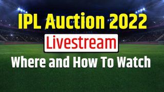 IPL Auction 2022 Livestream: Where And How To Watch - Cricket Country