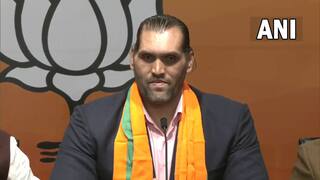 Former WWE Star Dalip Singh Rana AKA 'The Great Khali' Joins BJP