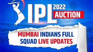 Mumbai Indians (MI) Full Squad LIVE Updates