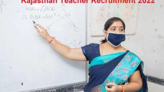Rajasthan Teacher vacancy 2022: राजस्‍थान शिक्षक के 32000 र‍िक्‍त‍ियों के लिए आवेदन करने की आज आख‍िरी तारीख, चेक करें डिटेल