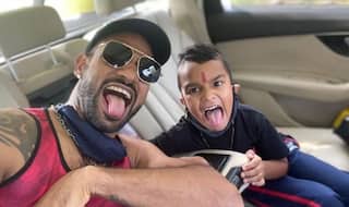 2 साल बाद अपने बेटे जोरावर से मिल भावुक हुए Shikhar Dhawan, लिखी- दिल की बात