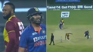 Virat Kohli's Cheeky Response as Kieron Pollard Attempts to Outsmart Rohit Sharma During 2nd T20I Goes Viral | WATCH
