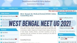 West Bengal NEET UG 2021: Round 1 Seat Allotment Result to be Out Today; Check Details Here