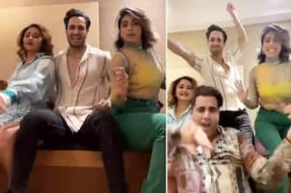 BB15 Contestants Umar, Rashami, Rajiv And Neha Shake a Leg on 'Oo Antava' From Pushpa