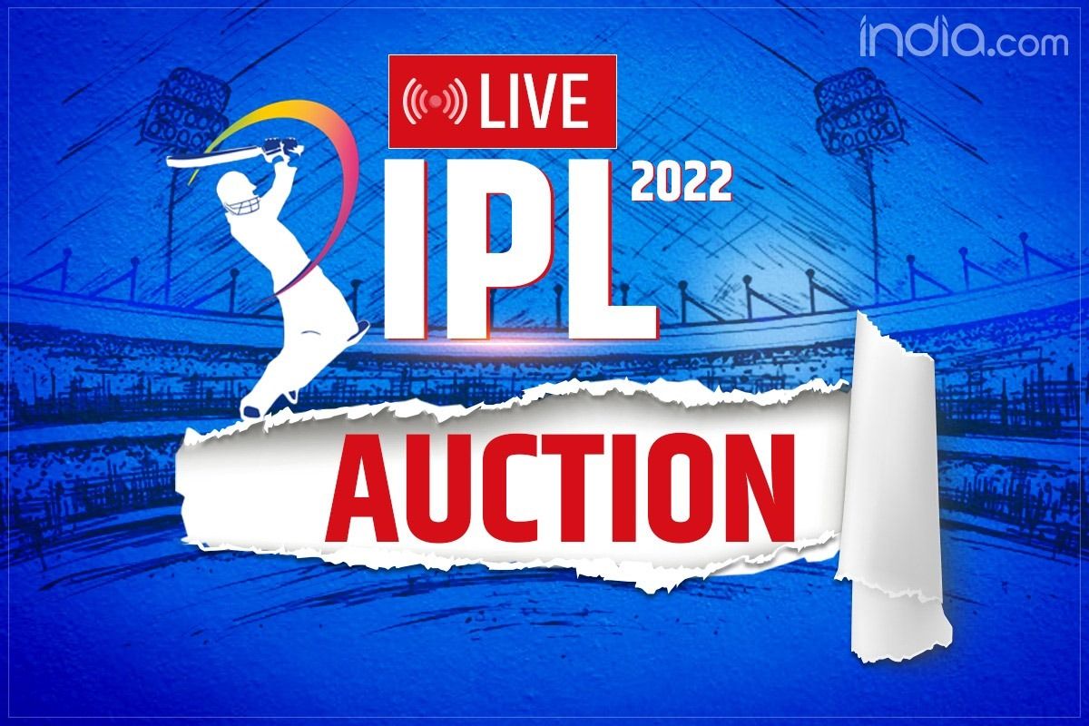 LIVE IPL 2022 Auction Updates, Day 1 Players Sold, Unsold, Purse Remaining and Team CSK, RR, MI, KKR, SRH, PBKS, GT, RCB, DC, LSG Dhoni Rohit