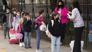 NYC Schools Drop Outdoor Mask Mandate; Indoor Mandate Stays