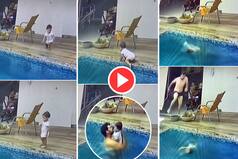 Viral Video: खेलते-खेलते स्विमिंग पूल में जा गिरी बच्ची, फिर जो देखने को मिला दिल की धड़कनें बढ़ा देगा- देखें वीडियो