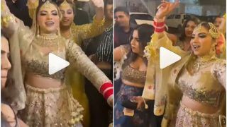 Viral Video: Rockstar Bride Breaks Into Bhangra on Dhol Beats, Internet Loves Her Swag | Watch