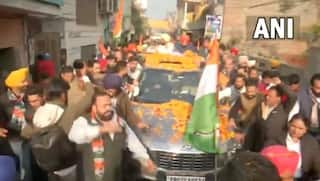 With Sidhu By His Side, Punjab CM Channi Holds Roadshow In Amritsar. Watch