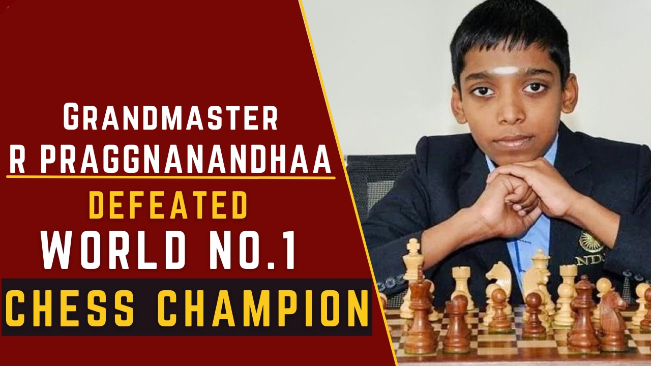 Meet India's 16 Year Old Praggnanandhaa Who Defeated World's Number 1 Chess Player Magnus Carlsen At Airthings Masters Chess - Watch
