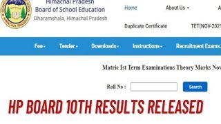 HPBOSE Term 1 Results 2022: HP Board 10th Results Out on hpbose.org | Here's Direct Link