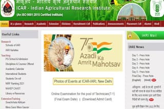 ICAR IARI Technician Admit Card 2022 Out; Here's How to Download Hall Ticket