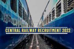 Central Railway Recruitment 2022: Application Process to End Soon For 20 Posts; Apply Now at cr.indianrailways.gov.in