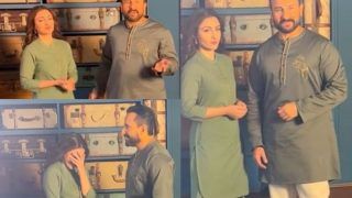 Soha Ali Khan Shares a BTS Video With Saif Ali Khan, It’s Nothing But Pure Joy | Watch