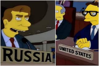 Are    The Simpsons    Right Again? Fans Think The Show Predicted Russia-Ukraine Crisis Way Back in 1998!