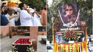 Bappi Lahiri's Funeral Pics And Videos: Family And Fans Bid a Tearful Goodbye to The Ultimate Disco King