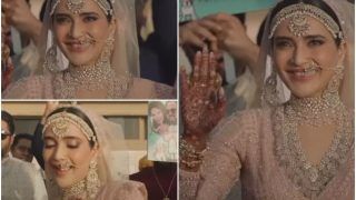 Karishma Tanna's Bridal Entry Dance on 'Sajna Tere Liye Sajna' Goes Viral, Crosses 5.5 Lakh Views -Watch