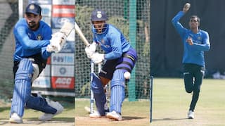 IND vs WI: KL Rahul, Mayank Agarwal, Navdeep Saini Sweat Out In The Nets Ahead of 2nd ODI