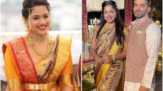 Sameera Reddy Recycles Her 8-Year-Old Wedding Saree and Wears it to Attend a Function, Netizens Are Impressed