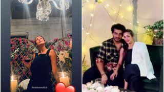 Arjun Kapoor-Malaika Arora go on a Cozy Dinner Date on Valentine's Day - See Viral Pics