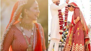 Sheetal Thakur Looks Resplendent as a Bride in a Red Lehenga, Chooda, Maang Tikka and a Million Dollar Smile