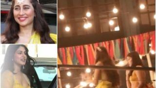 Farhan Akhtar-Shibani Dandekar Mehendi: Anusha Dandekar, Rhea Chakraborty Dance on 'Mehendi Laga Ke Rakhna'- Watch Videos