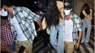 Hrithik Roshan And Saba Azad Spotted Hand-in-Hand Yet Again, See Pics From Their Dinner Date