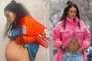Rihanna Shows Off Her Baby Bump With Poise in Her Instagram Post