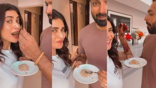 Karishma Tanna’s ‘Pehli Rasoi’: The Couple Feed Each Other With Full of Love And Smiles | Watch Video