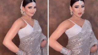 Urvashi Rautela ने आंखें मटकाकर, बालों में गजरा लगाकर लूट ली महफिल, बोलीं- ज़ालिम नज़र हटा ले