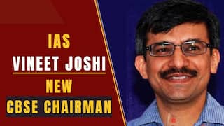 CBSE: Vineet Joshi Appointed as New CBSE Chairman; Watch Video