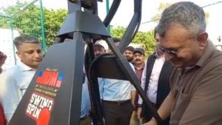 मेरठ में लॉन्च हुई दुनिया की पहली रोबोटिक बॉलिंग मशीन, 155 किलोमीटर प्रतिघंटे की रफ्तार से बल्लेबाजों को सिखाएगी बैटिंग