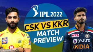 IPL 2022 CSK Vs KKR Match 1: पहले मैच में भिड़ेंगे KKR और CSK, यहां जानें मैच प्रिडिक्शन, Playing 11, मौसम और ग्राउंड रिपोर्ट - Watch