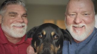 Dog Abandoned For Being 'Gay' Adopted by Same-Sex Couple, Renamed 'Oscar' | See Pics
