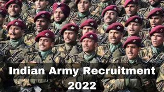 Indian Army Recruitment 2022: Vacancies Announced For MTS, Steno Posts At joinindianarmy.nic.in. Details Here