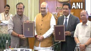 Assam-Meghalaya के बीच 50 साल पुराने सीमा विवाद पर ऐतिहासिक समझौता, दोनों राज्‍यों के मुख्‍यमंत्र‍ियों ने किए हस्‍ताक्षर